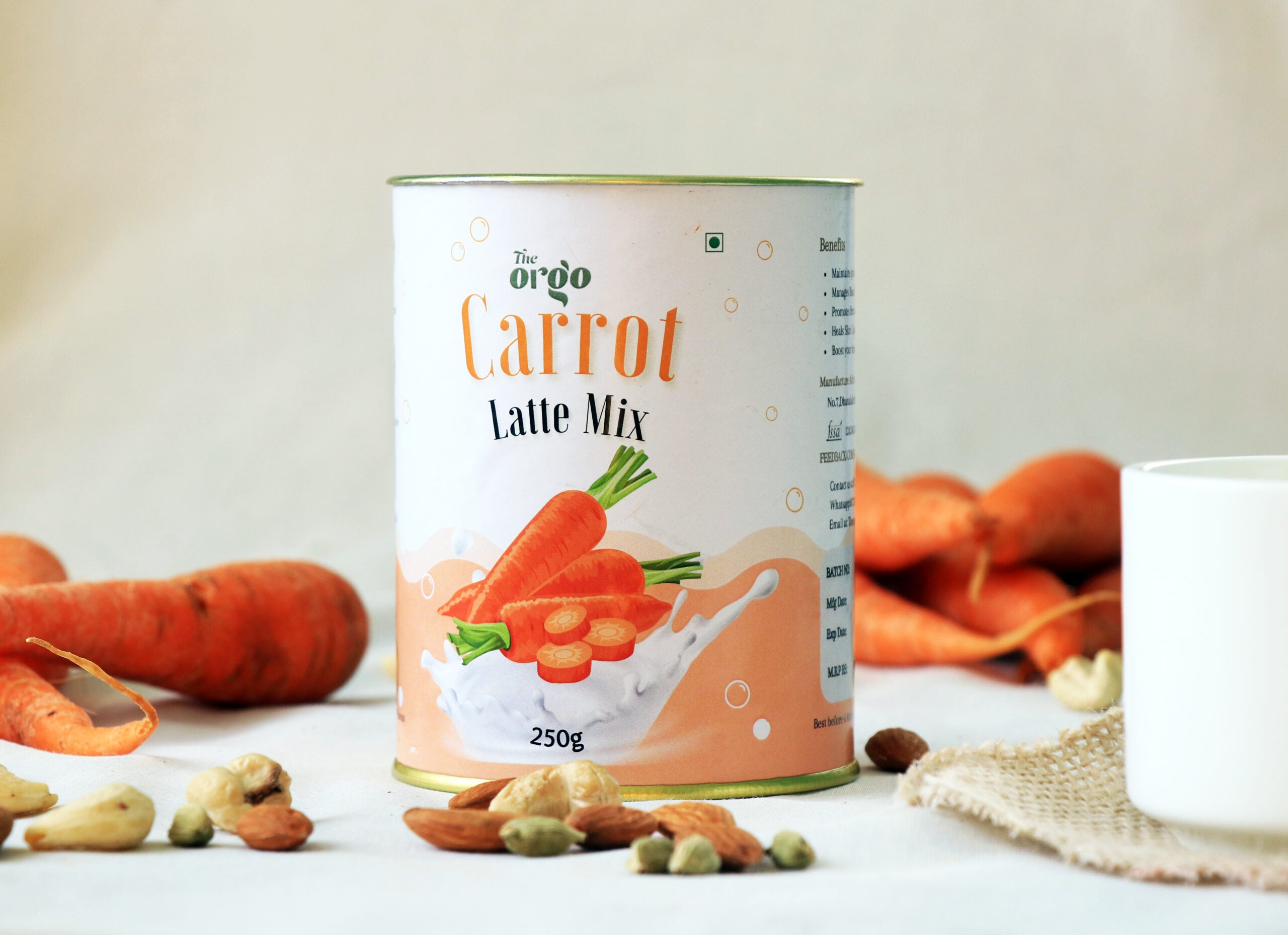 Carrot malt for eye insights