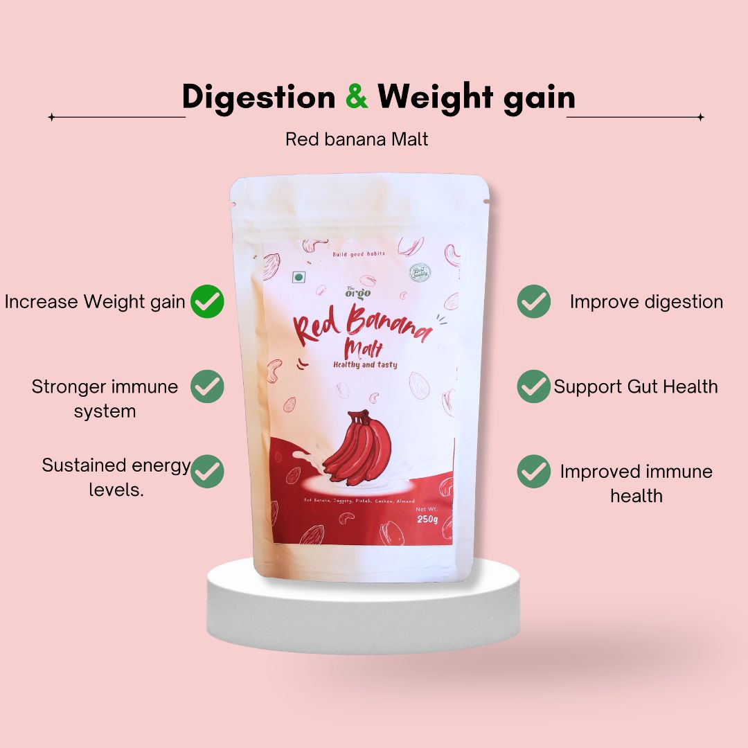 Red Banana Malt for weight gain